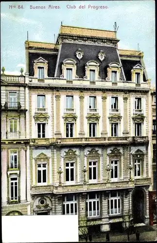 Ak Buenos Aires Argentinien, Club del Progreso