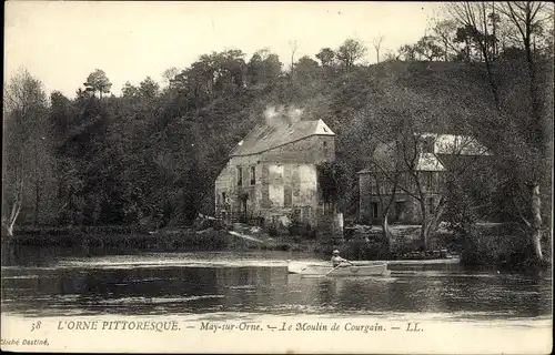 Ak May sur Orne Calvados, Le Moulin de Courgain