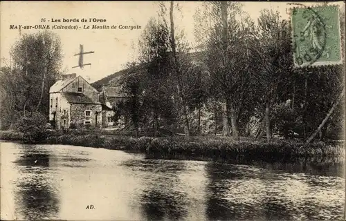 Ak May sur Orne Calvados, Le Moulin de Courgain