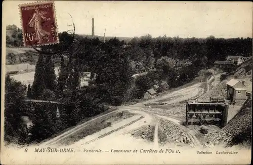 Ak May sur Orne Calvados, Concasseur du Carrieres de l'Ouest