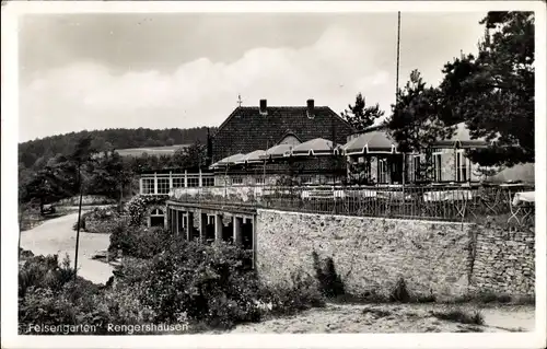 Ak Rengershausen Baunatal, Gasthaus Felsengarten, Bes. Wilhelm Thöne