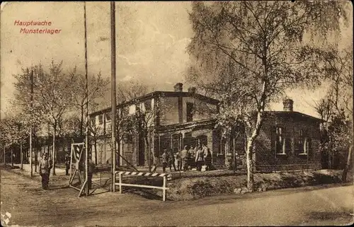 Ak Munster im Heidekreis, Truppenübungsplatz Munsterlager, Hauptwache