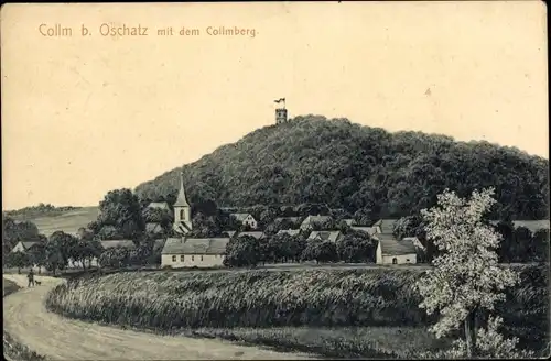 Ak Collm Wermsdorf in Sachsen, Teilansicht, Collmberg