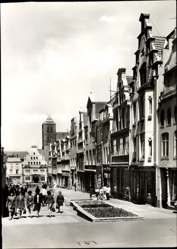 Ak Hansestadt Wismar, Krämerstraße, Stadtkern