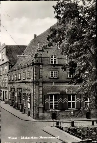 Ak Hansestadt Wismar, Schabbelthaus