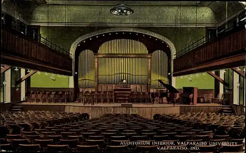 Ak Valparaiso Indiana USA, Auditorium Interior, University