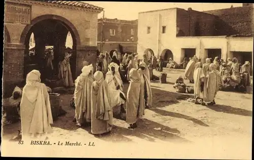 Ak Biskra Algerien, Le Marche