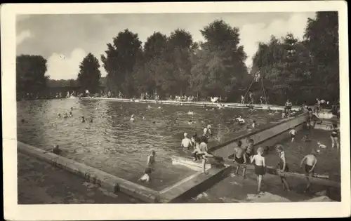 Ak Blansko Blanz Südmähren, Mestske koupaliste