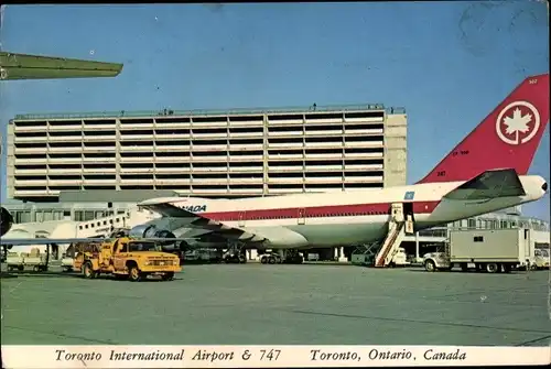 Ak Toronto Ontario Kanada, International Airport, Boeing 747, Air Canada