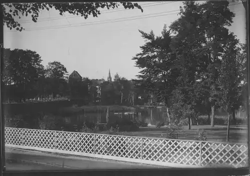 Foto Lippehne Lipiany Ostbrandenburg, Blick auf den Ort