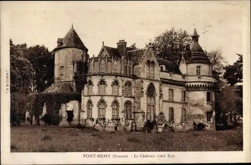 Ak Pont Remy Somme, Le Chateau