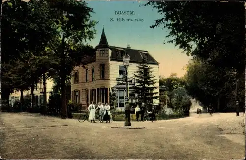 Ak Bussum Nordholland Niederlande, N. Hilvers. weg