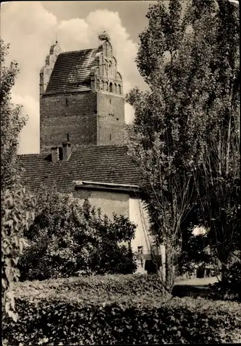 Ak Malchin in Mecklenburg, Pangelturm