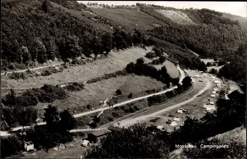 Ak Monschau Montjoie in der Eifel, Campingplatz