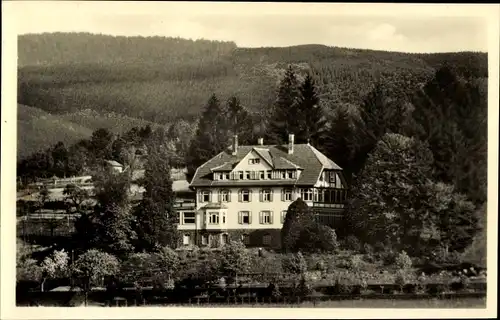 Ak Bad Herrenalb im Schwarzwald, Friedenshöhe, Blick auf das Haus