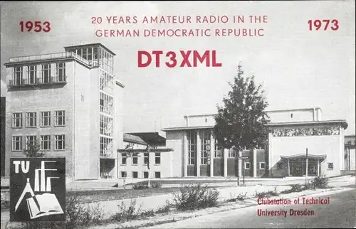 Ak Wermsdorf in Sachsen, Amateur Radio DT 3 XML, Thomas Hartig