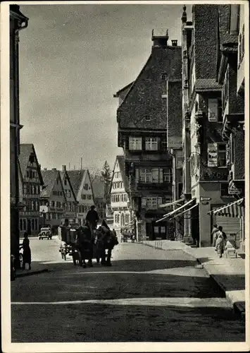 Ak Biberbach an der Riß, Marktplatz