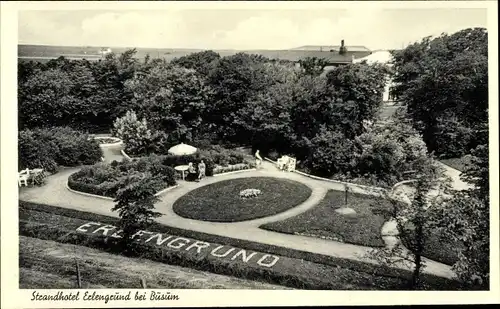 Ak Nordseebad Büsum, Strandhotel Erlengrund