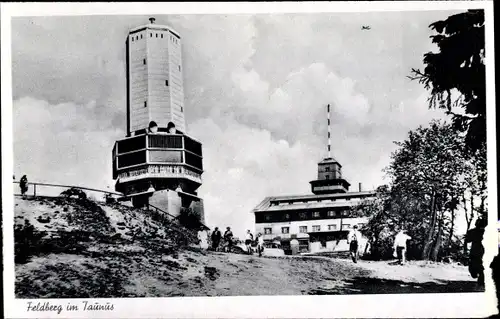 Ak Schmitten im Hochtaunuskreis Hessen, Hotel, Aussichtsturm, Feldberg