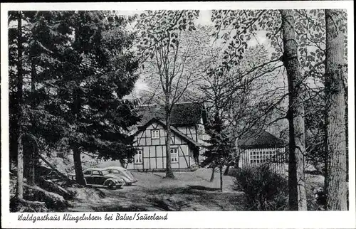 Ak Balve im Sauerland, Waldgasthaus Klingelnborn