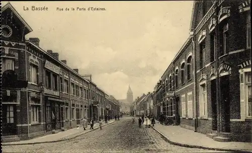 Ak La Bassée Nord, Rue de la Porte d'Estaires