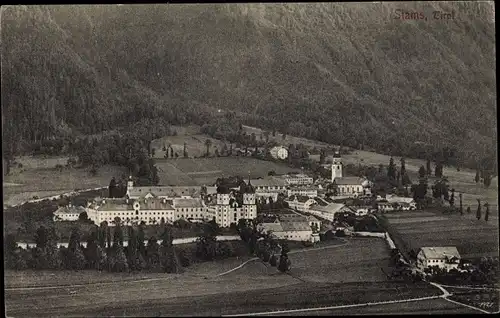 Ak Stams in Tirol, Blick auf den Ort