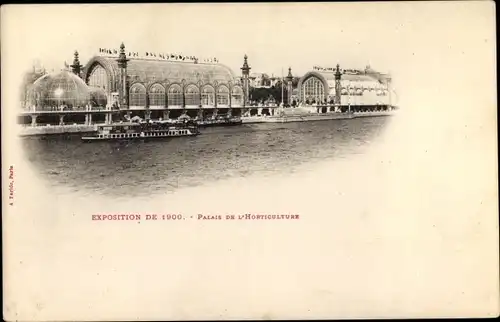 Ak Paris, Exposition 1900, Palais de l'Horticulture