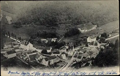 Ak Val Suzon Côte-d’Or, Blick auf den Ort