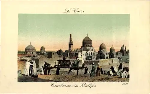 Ak Cairo Kairo Ägypten, Tombeaux des Kalifes
