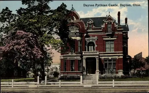 Ak Dayton Ohio USA, Dayton Pythian Castle