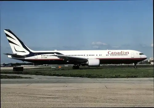 Ak Kanadisches Passagierflugzeug, Canadian, Boeing 767 38E