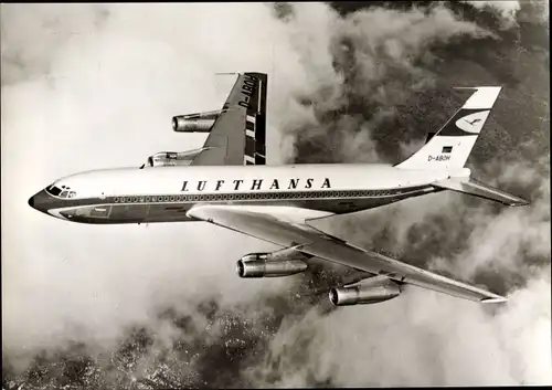 Ak Deutsches Passagierflugzeug, Lufthansa Boeing Jet 720 B