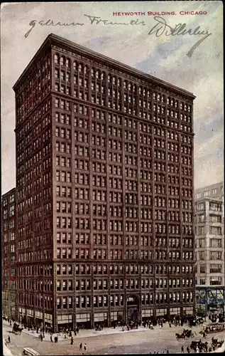 Ak Chicago Illinois, Heyworth Building