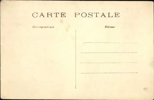 Ak Joinville le Pont Val de Marne, Inondations de Janvier 1910, Quai Beaubourg