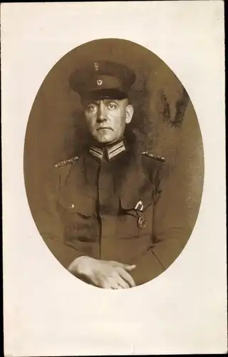 Foto Ak Soldat, Portrait, Orden