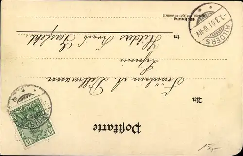 Ak Friedrich regierender Fürst zu Waldeck und Pyrmont mit Familie