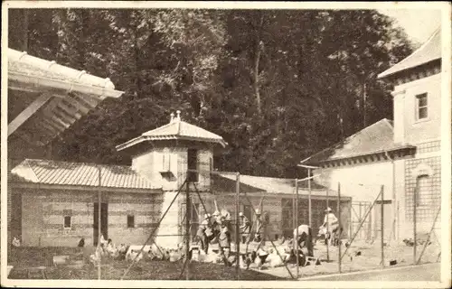 Ak Pressoirs du Roy Seine et Marne, Ecole d'Horticulture des Pressoirs du Roy