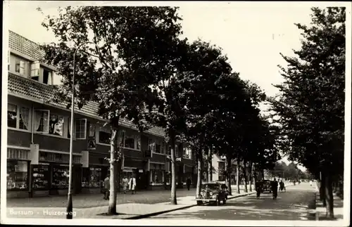 Ak Bussum Nordholland Niederlande, Huizerweg