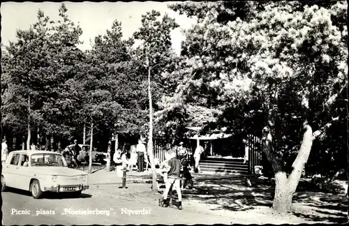 Ak Nijverdal Overijssel Niederlande, Picnic plaats Noetselerberg