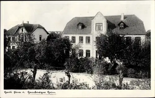Ak Kellenhusen in Ostholstein, Haus Erna und Kinderheim Kaiserhof