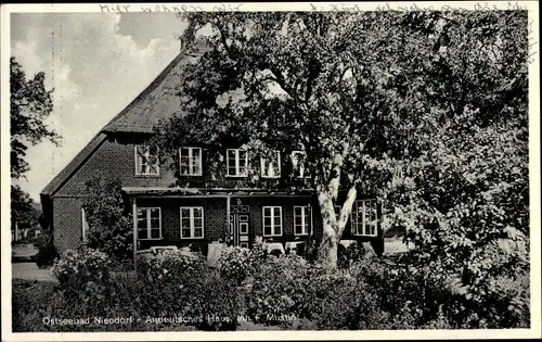 Ak Ostseebad Niendorf Timmendorfer Strand, Altdeutsches Haus