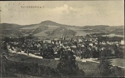 Ak Rotenburg an der Fulda, Panorama