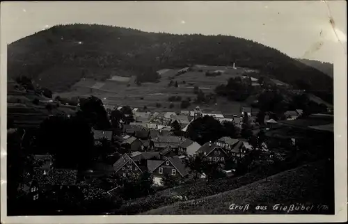 Foto Ak Gießübel Schleusegrund Thüringen, Panorama