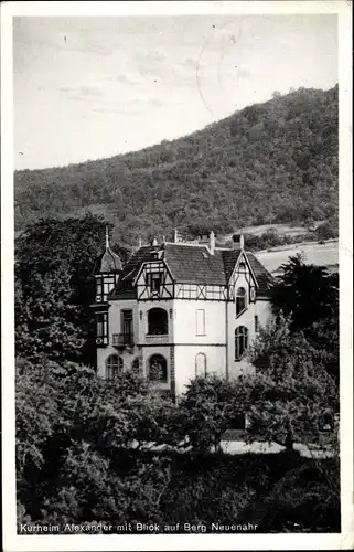 Ak Bad Neuenahr Ahrweiler in Rheinland Pfalz, Kurheim Alexander, Bes. F. Gerkrath