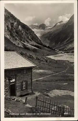 Ak Floitental Tirol, Gasthaus zum Steinbock