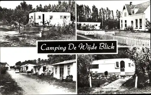 Ak Renesse Zeeland, Camping De Wijde Blick
