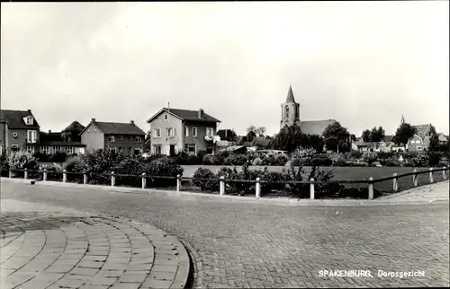 Ak Spakenburg Utrecht Niederlande, Dorpsgezicht