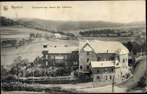 Ak Bouillon Wallonien Luxemburg, Pensionnat des Soeurs Sainte Cretienne