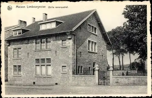 Ak Limburg Belgien, Maison Limbourgeoise