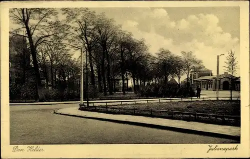 Ak Den Helder Nordholland Niederlande, Julianapark